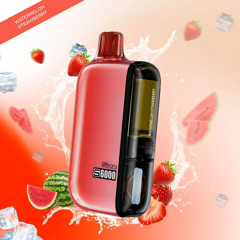 Ske Sikary 6000 Puffs - Watermelon Strawberry