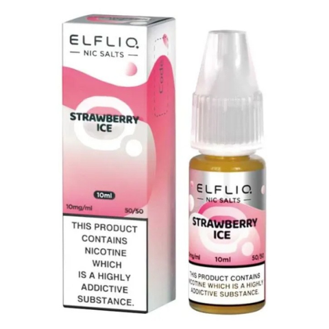 Elfbar Elfliq 10ml Nic Salt - Strawberry Ice