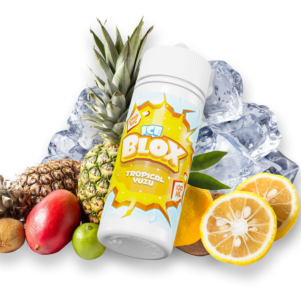 Tropical Yuzu by Ice Blox  100ml Short Fill E Liquid – Vapemate