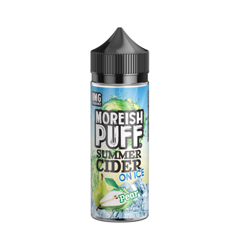 Moreish Puff Summer Cider On Ice - Pear - EXPIRED / CLOSE TO EXPIRY / CLEARANCE