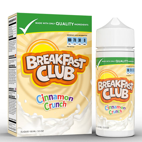 Breakfast Club - Cinnamon Crunch * FREE NIC SHOTS*