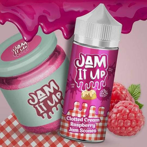 Jam it up - Clotted Cream Raspberry Jam Scones