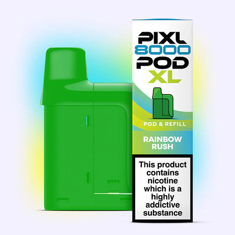 Pixl 8000 Prefilled Pod - Rainbow Rush
