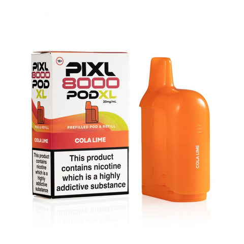 Pixl 8000 Prefilled Pod - Cola Lime