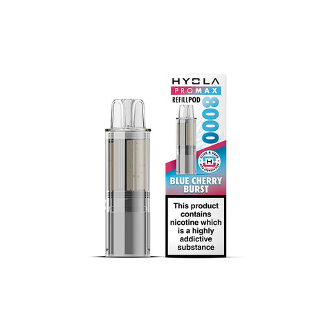 Hyola Pro Max 8000 Prefilled Refill Pod - Blue Cherry Burst