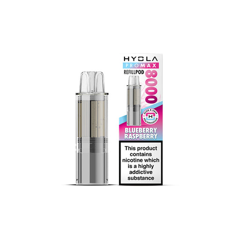 Hyola Pro Max 8000 Prefilled Refill Pod - Blueberry Raspberry