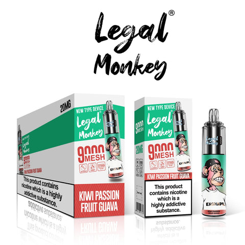 Legal Monkey - Kiwi Passion Fruit Guava