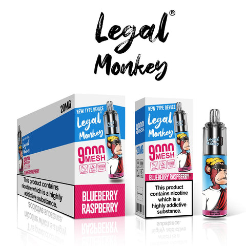 Legal Monkey - Blueberry Raspberry