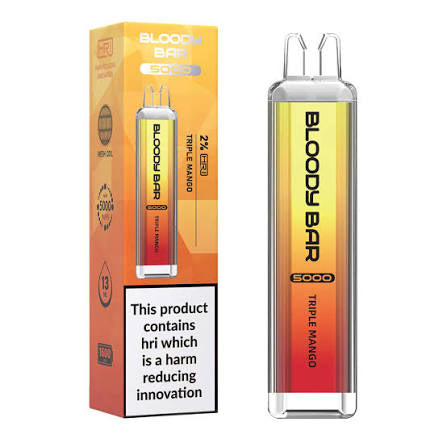 Bloody Bar 5000 Puffs - Fizzy Mango