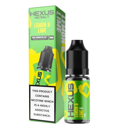 Hexus 20mg Nic Salts - Lemon & Lime