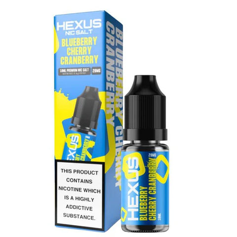 Hexus 20mg Nic Salts - Blueberry Cherry Cranberry