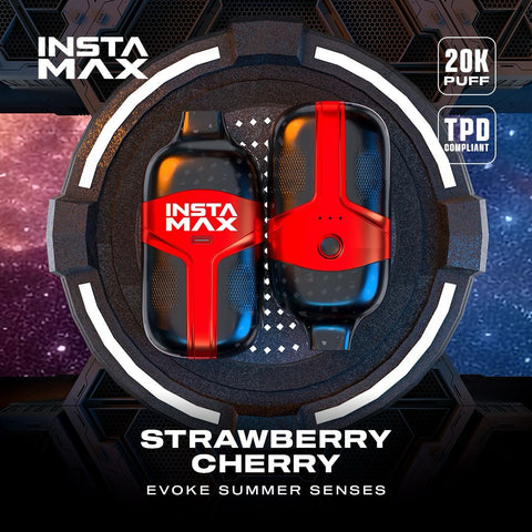 Insta Max 20,000 Puffs - Strawberry | Cherry