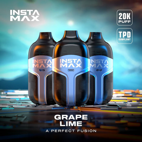 Insta Max 20,000 Puffs - Grape | Lime