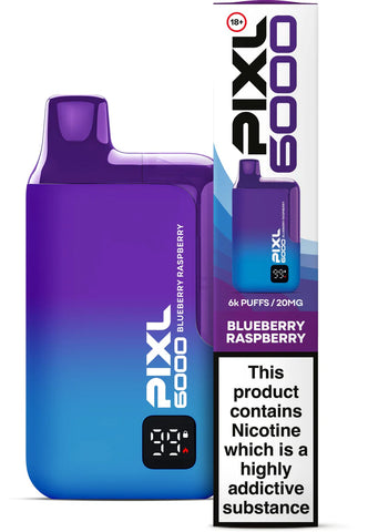 Pixl 6,000 - Blueberry Raspberry