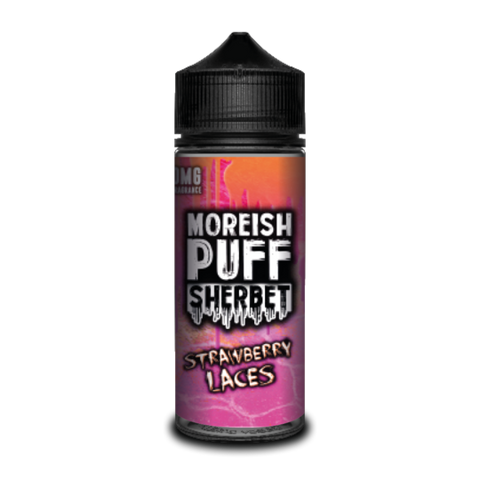 Moreish Puff Sherbet - Strawberry Laces - EXPIRED / CLOSE TO EXPIRY / CLEARANCE