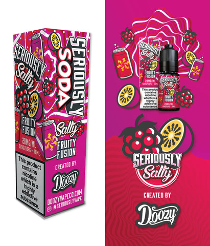 Doozy Vape Co - Seriously Salty Soda Fruity Fusion