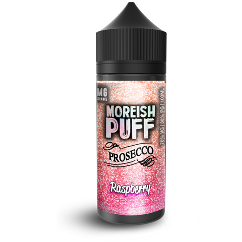 Moreish Puff Prosecco - Raspberry - EXPIRED / CLOSE TO EXPIRY / CLEARANCE