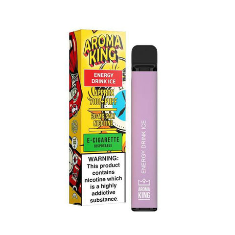 Aroma King 20mg Disposable Vape Pen 700 Puffs - Energy Drink Ice
