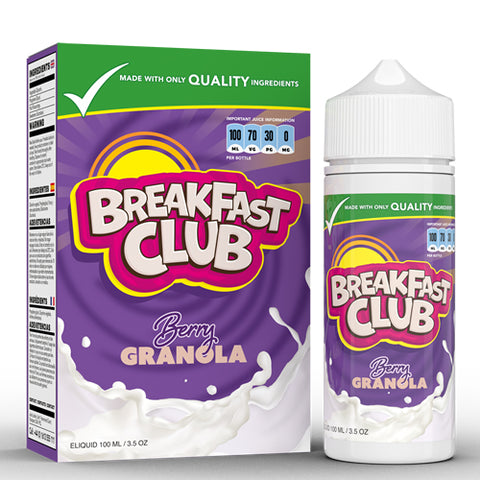 Breakfast Club - Berry Granola * FREE NIC SHOTS*