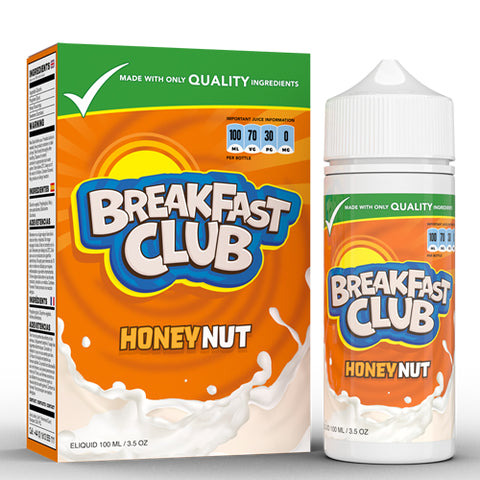 Breakfast Club - Honey Nut * FREE NIC SHOTS*