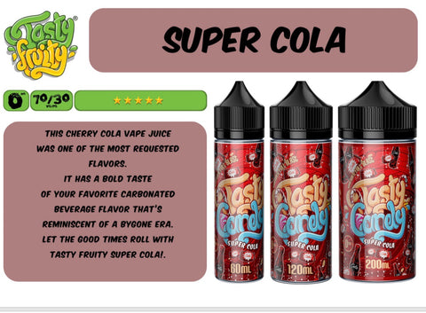 Tasty Candy - Super Cola *PAST EXPIRY*