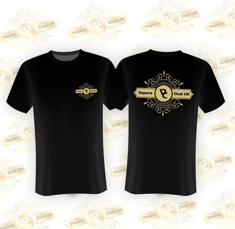 OG Vapers Club Uk T-shirt - Black